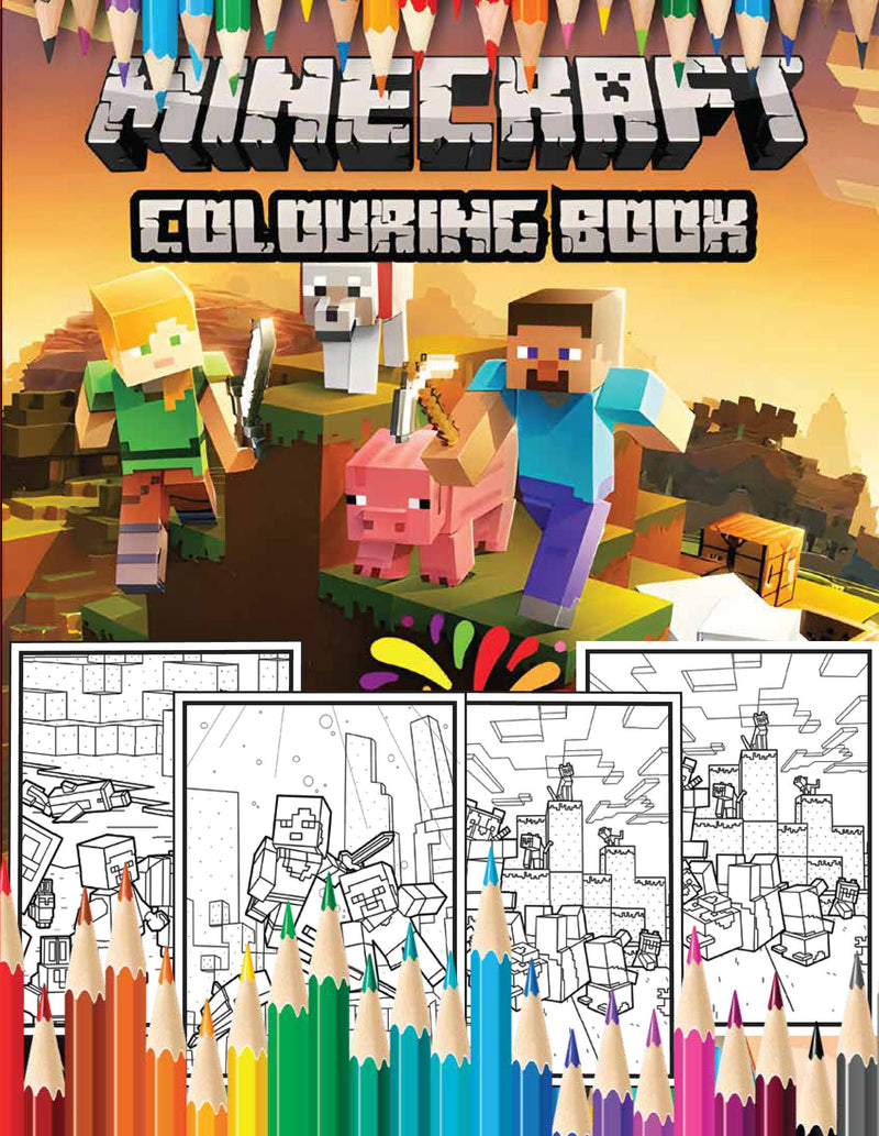 Kids Coloring Minecraft Page 15 | Minecraft Coloring Pages Images