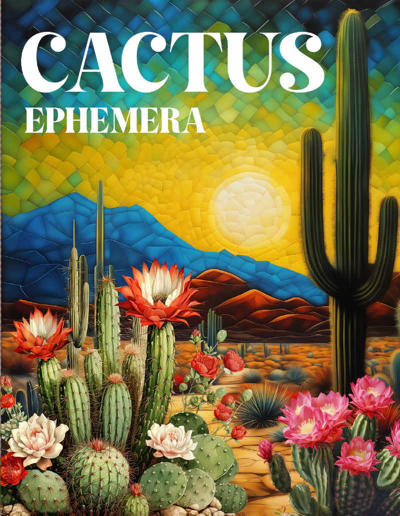 Cactus Ephemera Book