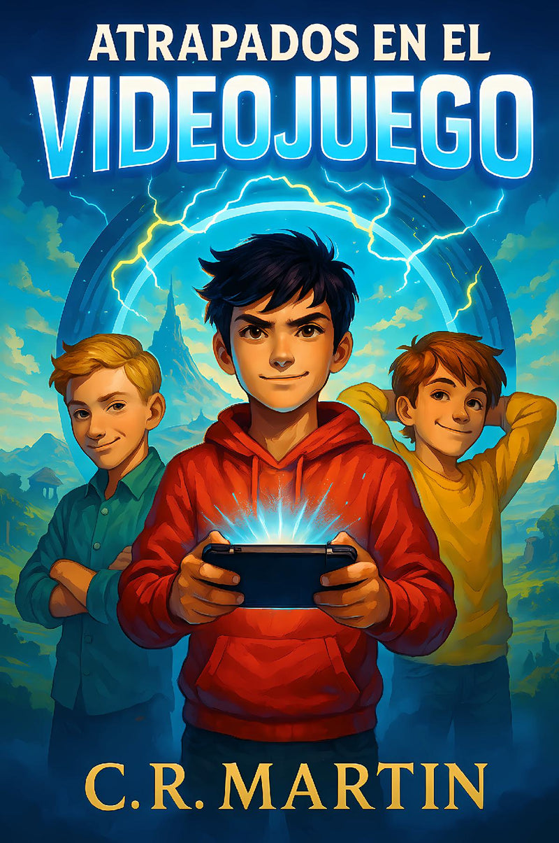 Atrapados en el videojuego : Una novela de aventuras para niños a partir de 9 años