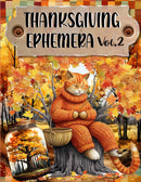 Thanksgiving Ephemera Book Vol.2