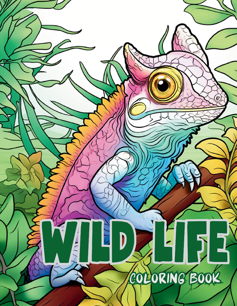 WILD LIFE COLORING BOOK