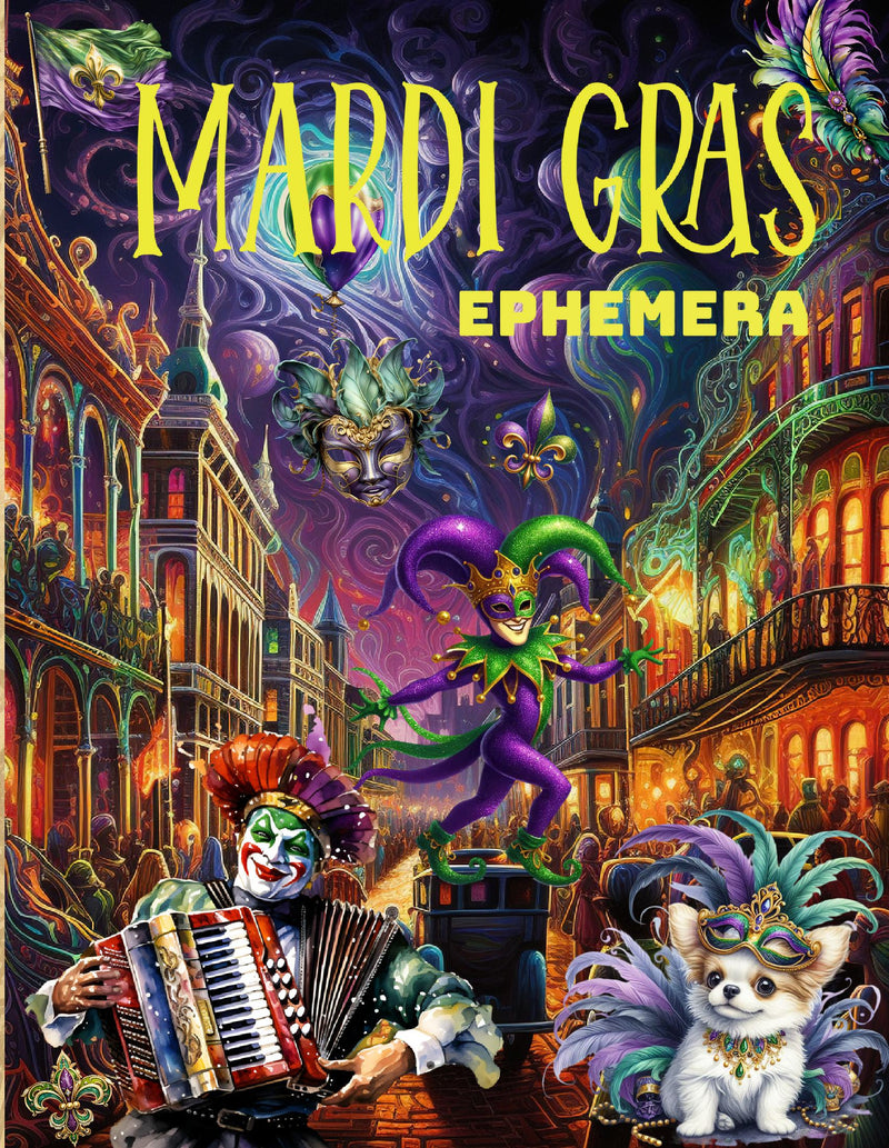 Mardi Gras Ephemera Book