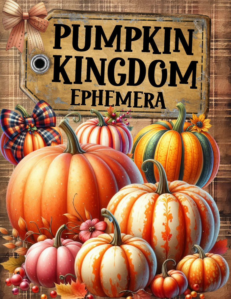 Pumpkin Kingdom Ephemera Book