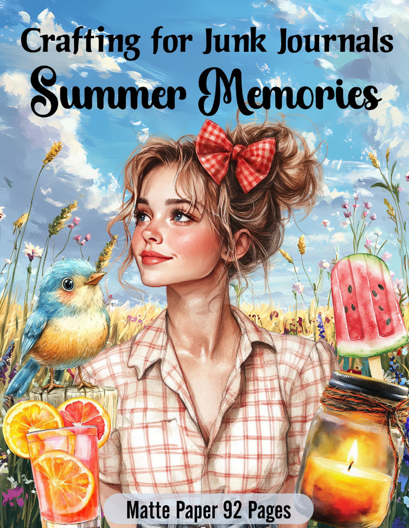 Crafting for Junk Journals Summer Memories Ephemera Book
