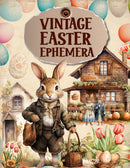 Vintage Easter Ephemera Book