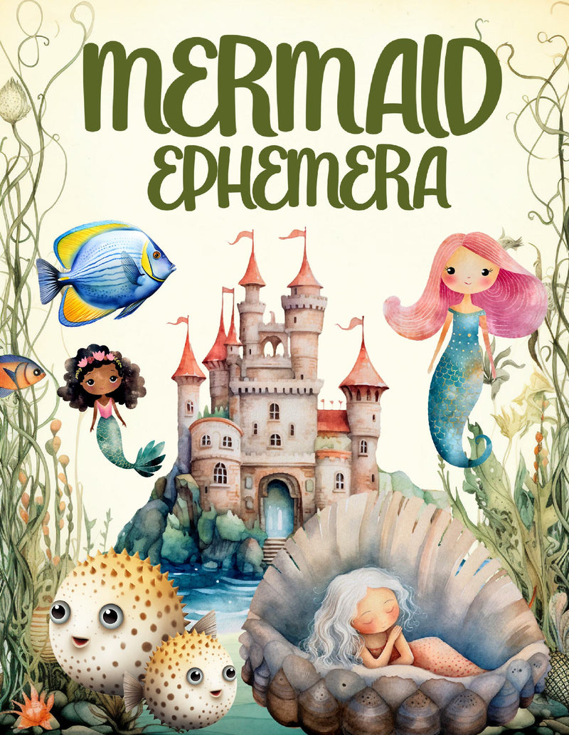 Mermaid Ephemera Book