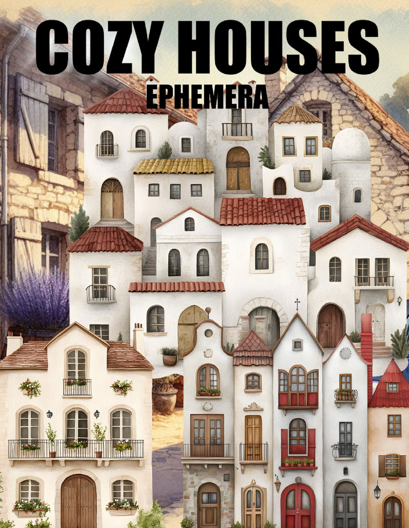 Cozy Houses Ephemera Book