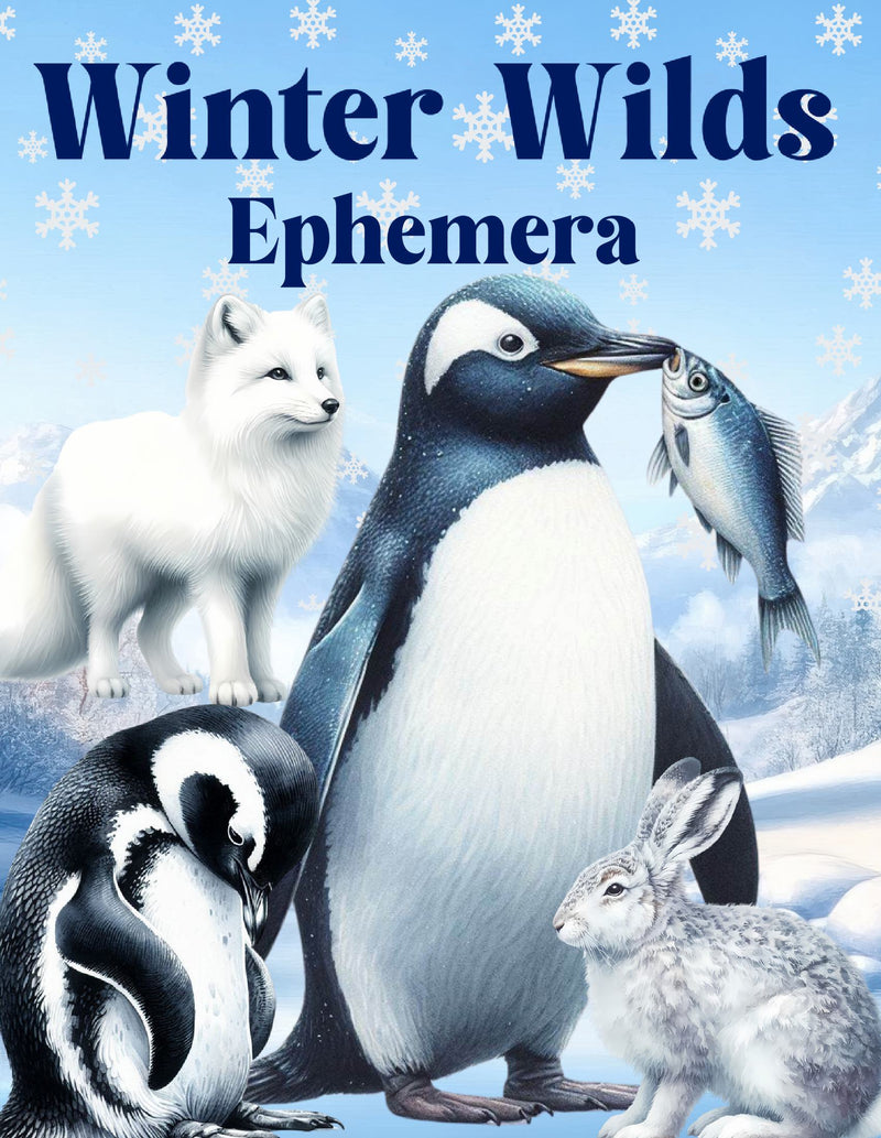 Winter Wilds Ephemera Book