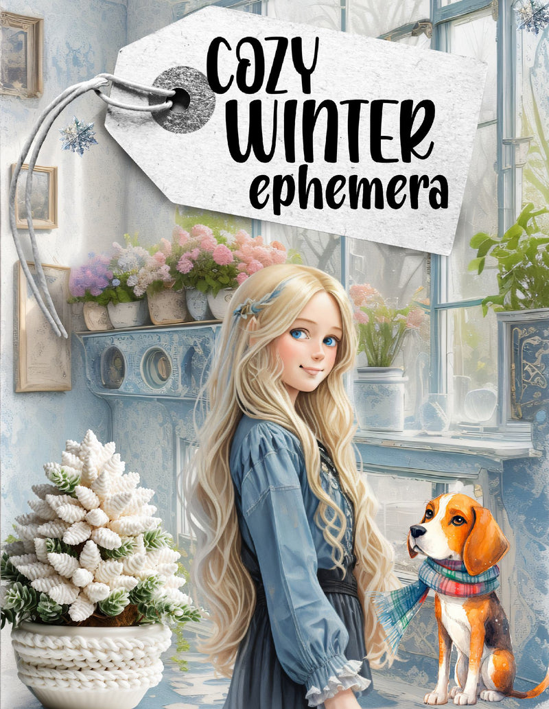 Cozy Winter Ephemera Book