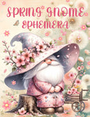 Spring Gnome Ephemera Book