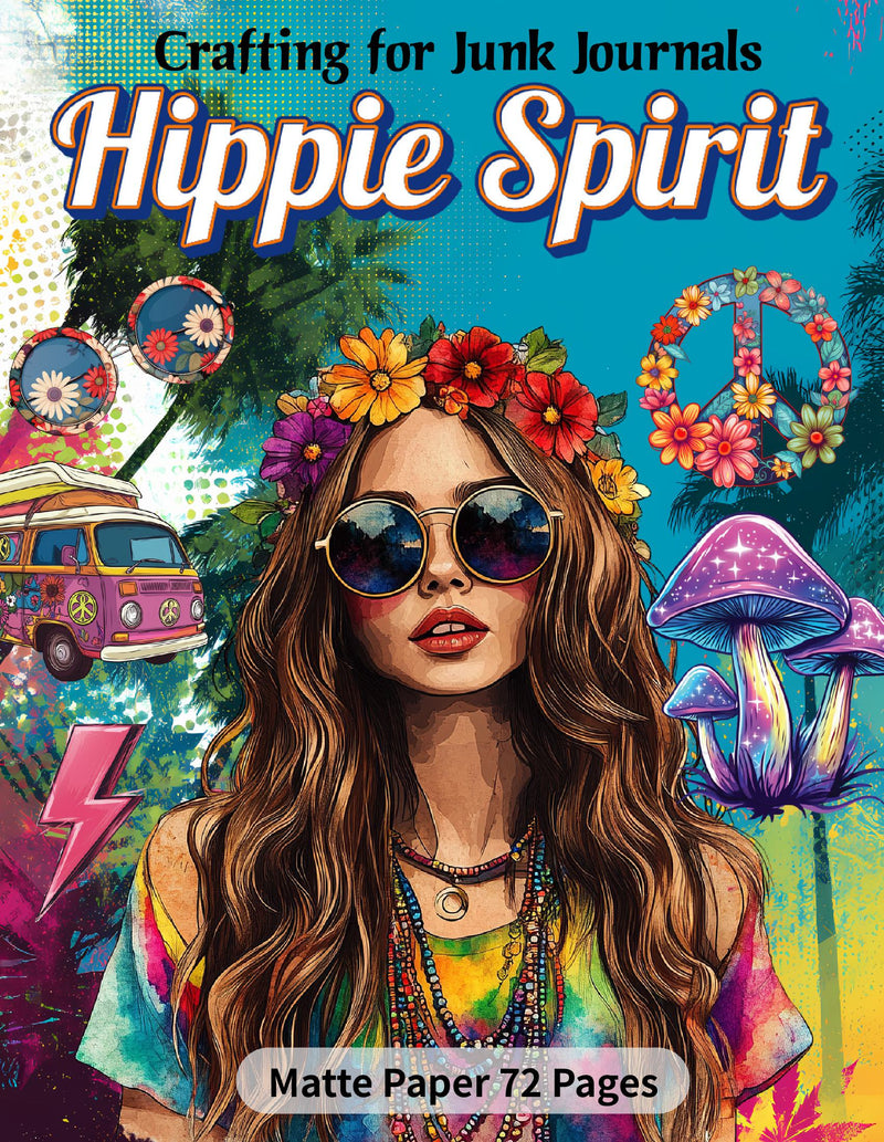 Crafting for Junk Journals Hippie Spirit Ephemera Book