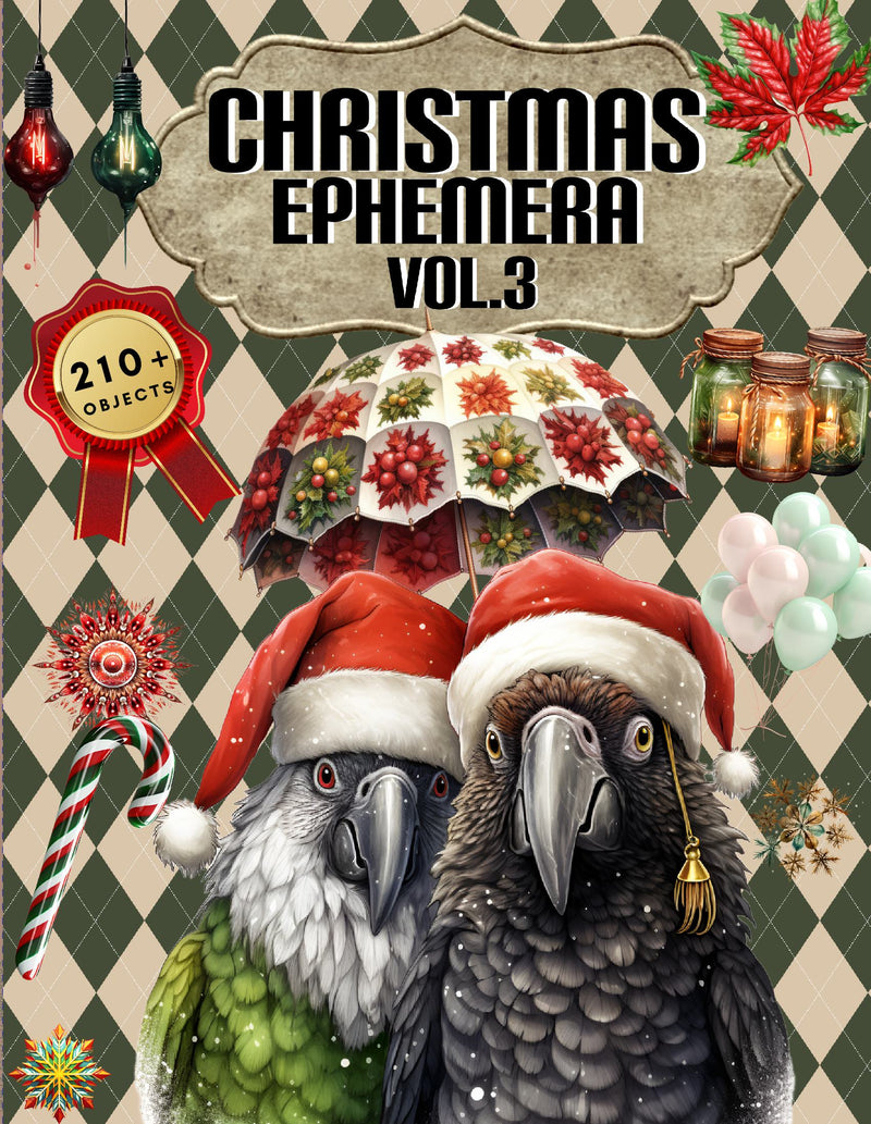 Christmas Ephemera Book Vol.3