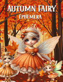 Autumn Fairy Ephemera Book