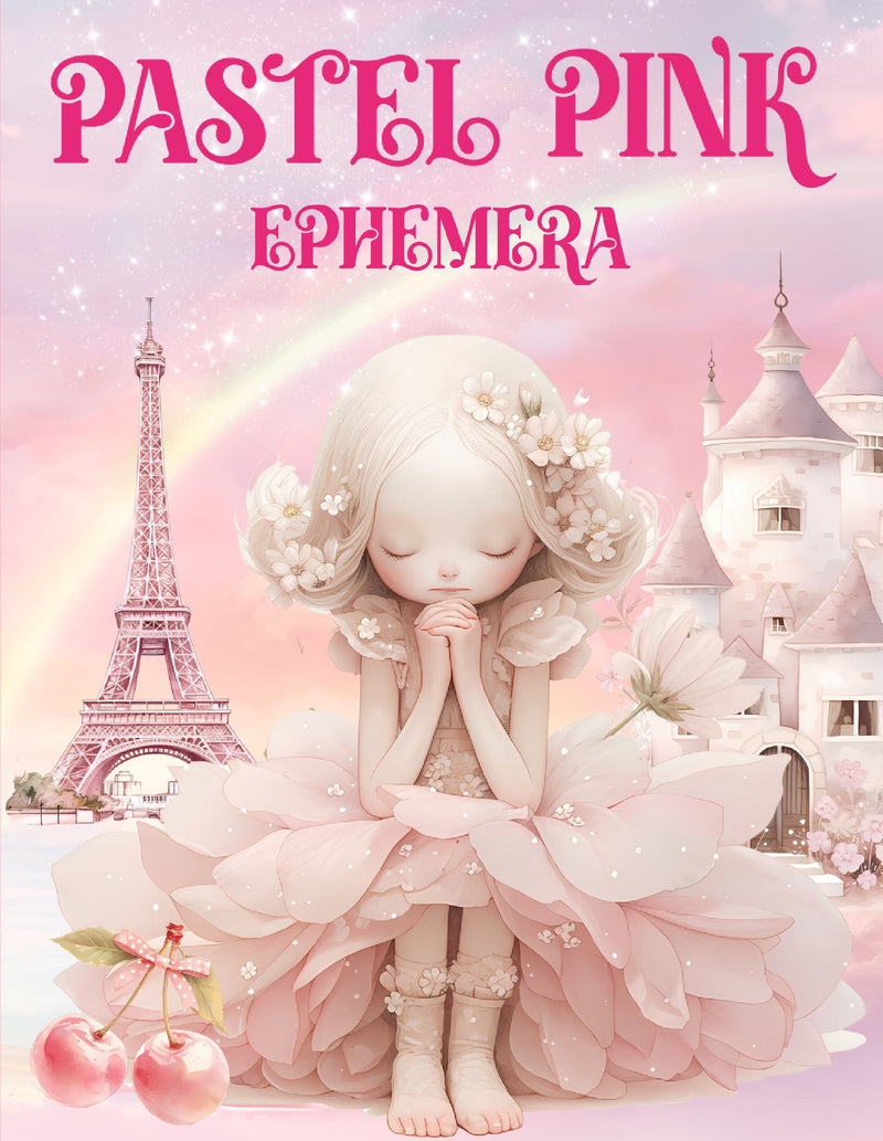 Pastel Pink Ephemera Book
