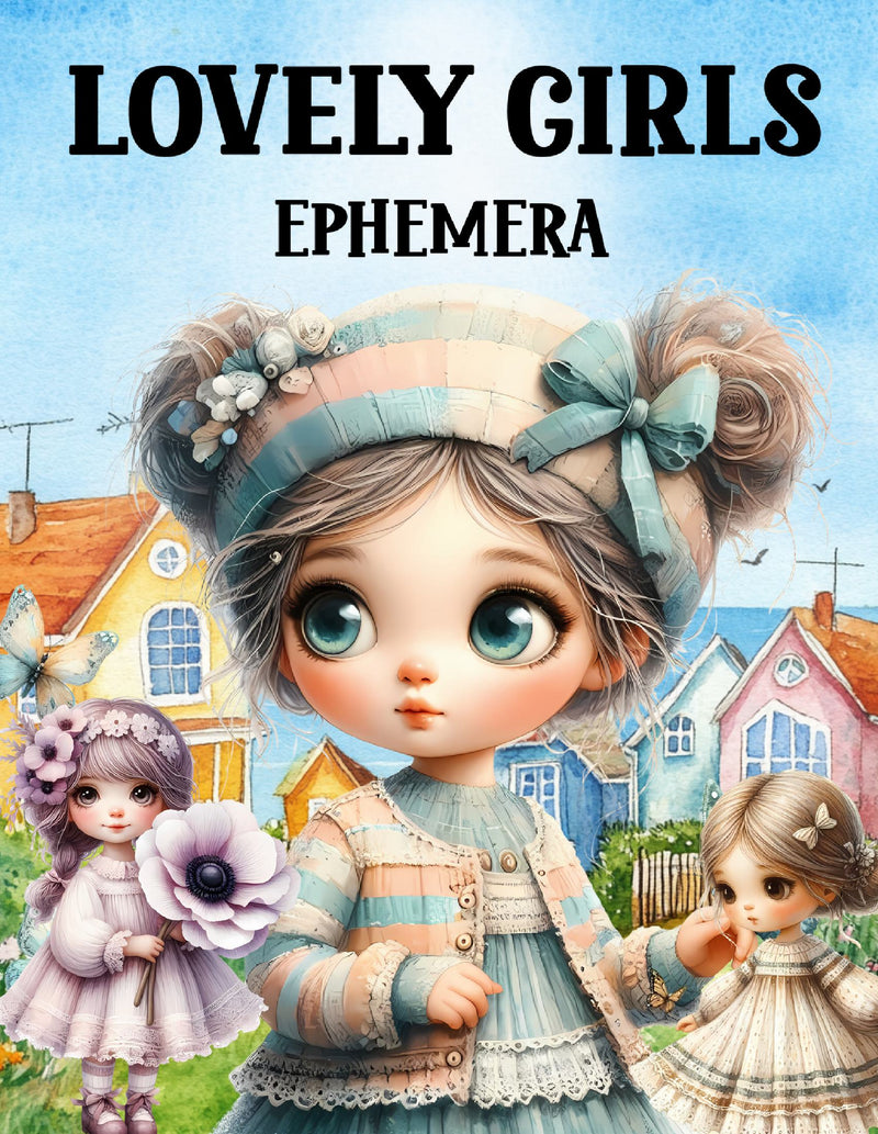 Lovely Girls Ephemera Book