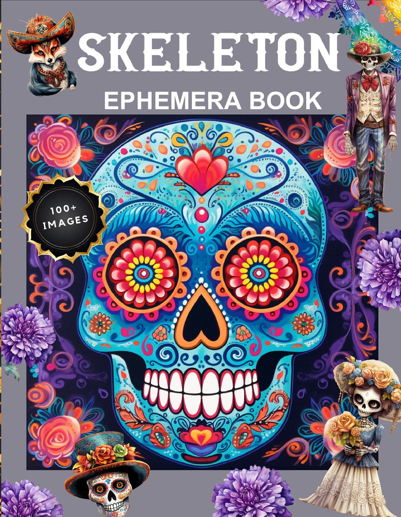 Skeleton Ephemera Book