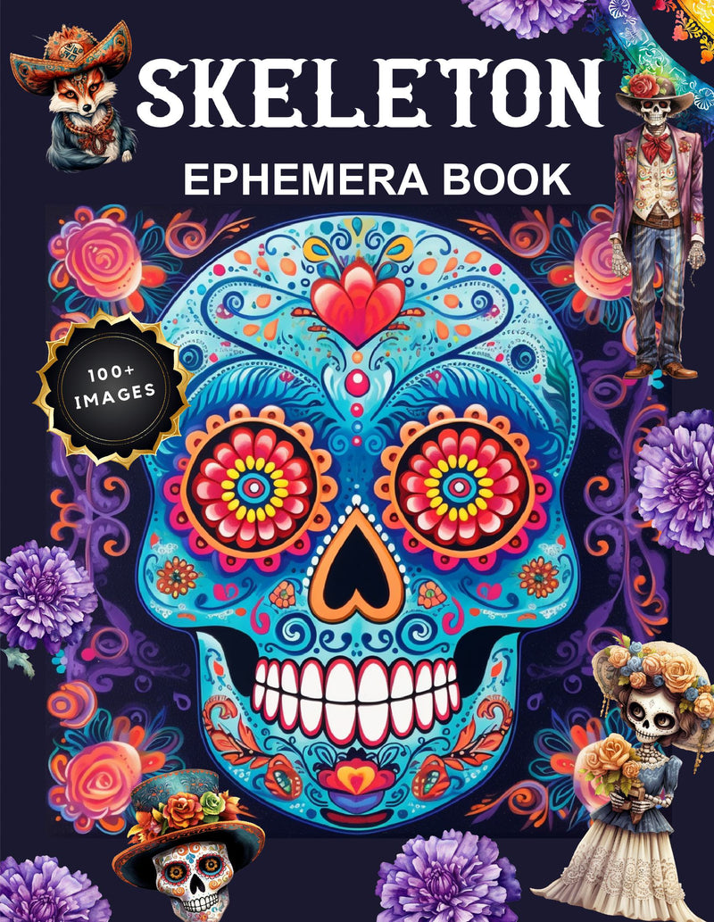 Skeleton Ephemera Book