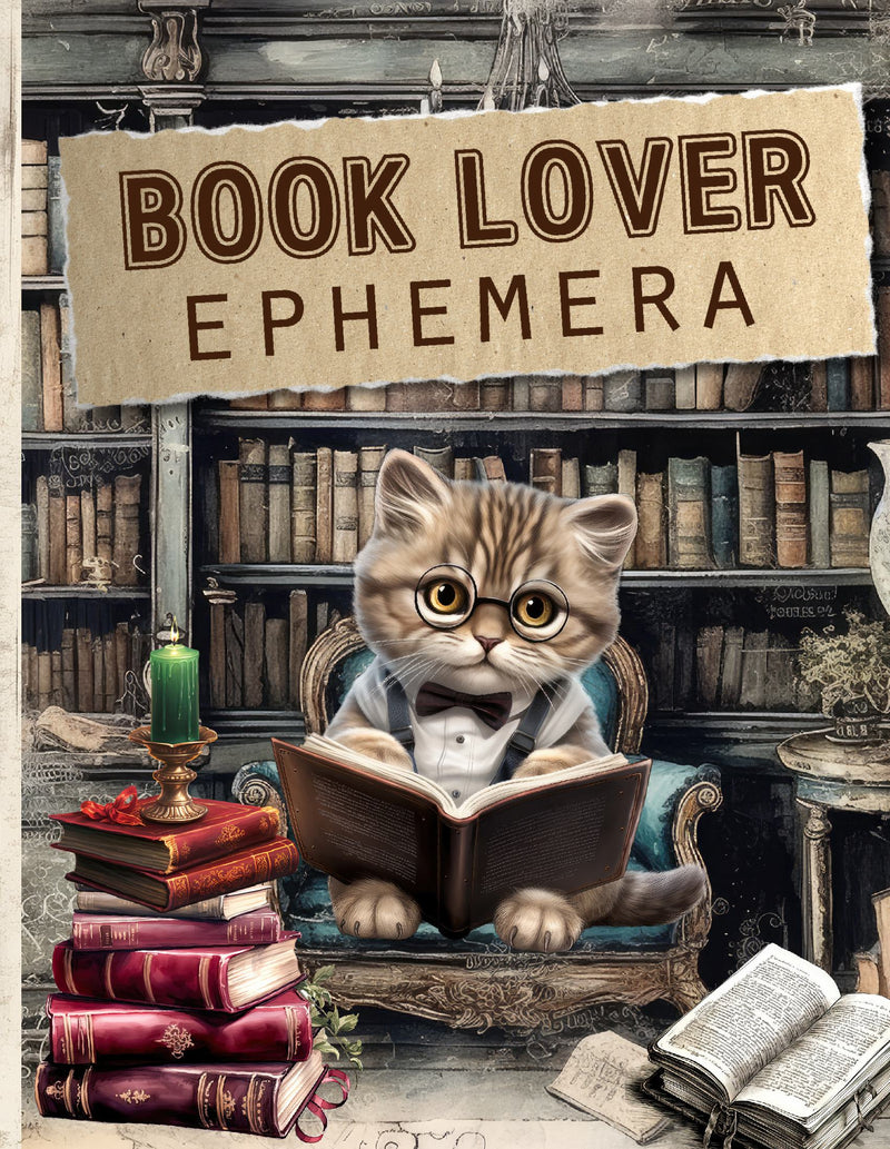 Book Lover Ephemera Book