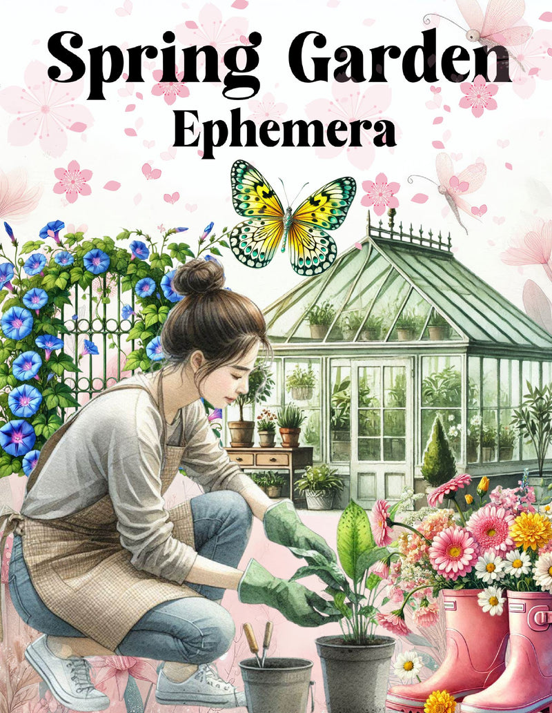 Spring Garden Ephemera Book