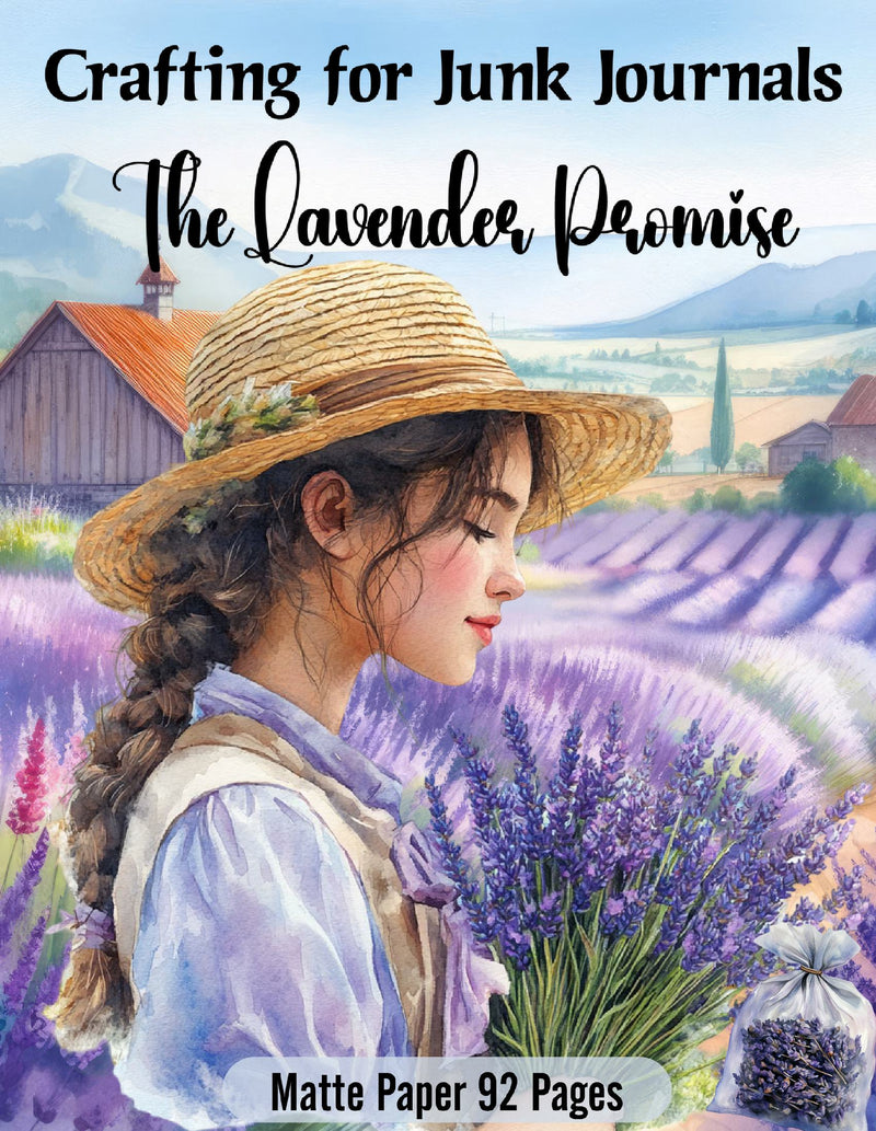 Crafting for Junk Journals The Lavender Promise Ephemera Book