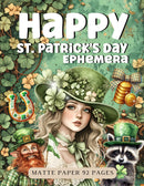 Happy St. Patrick’s Day Ephemera Book