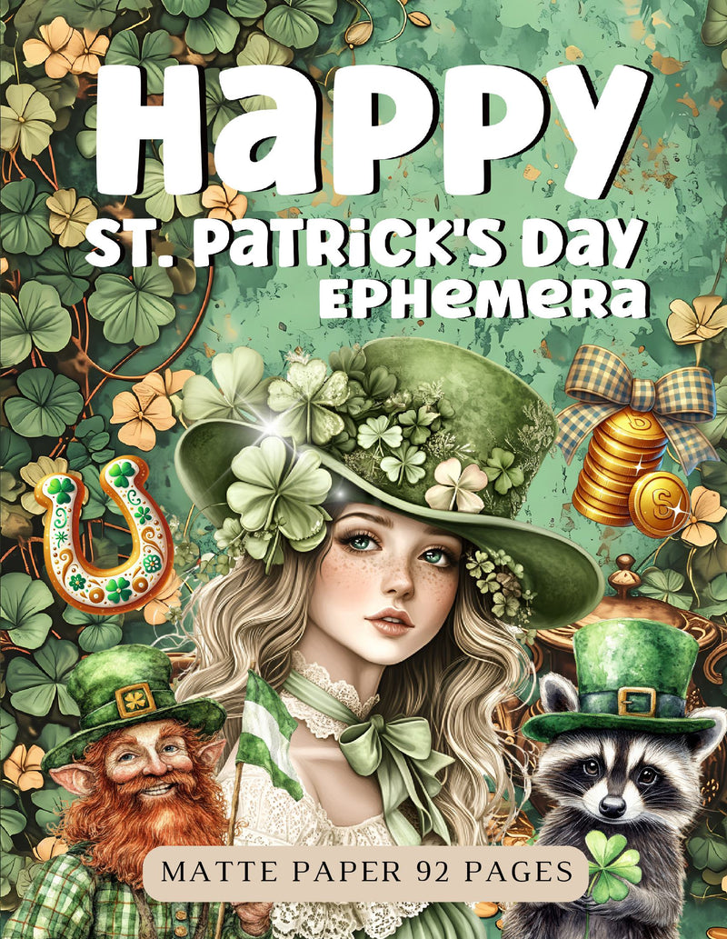 Happy St. Patrick’s Day Ephemera Book