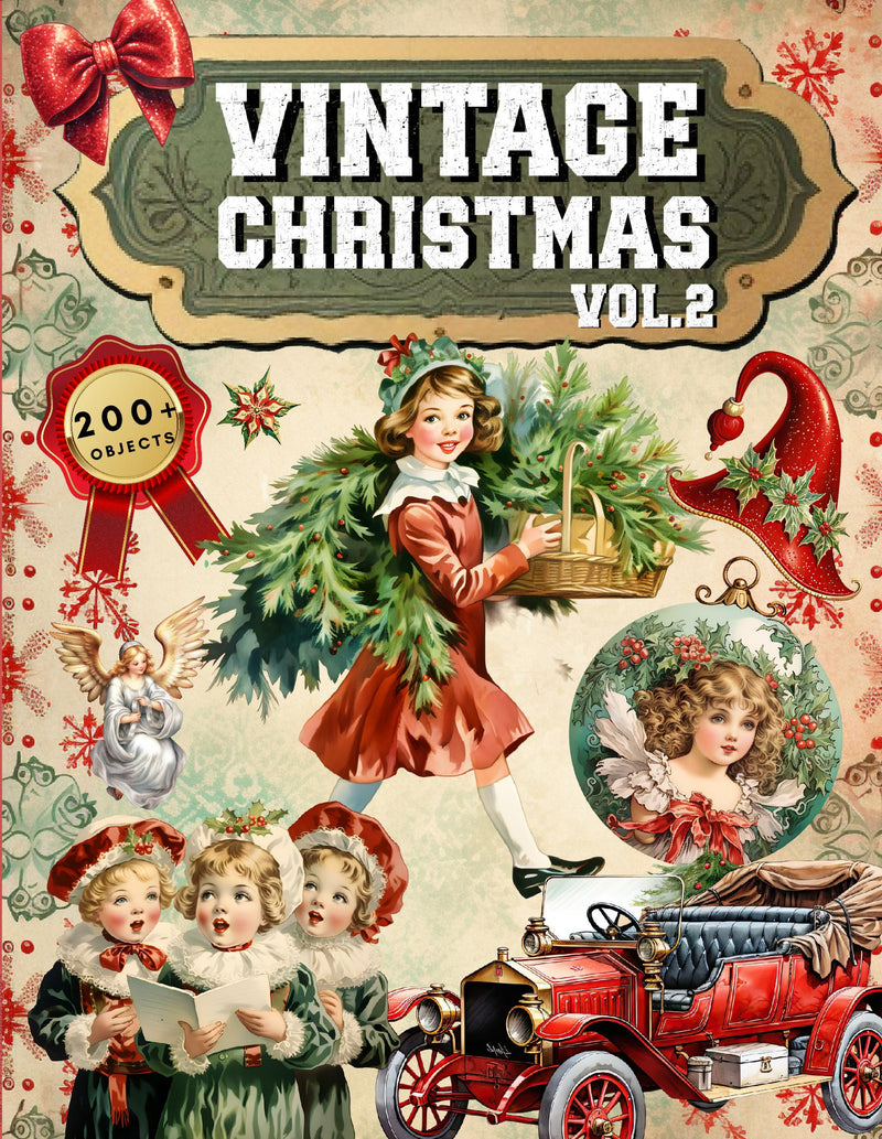 Vintage Christmas Ephemera Book Vol.2