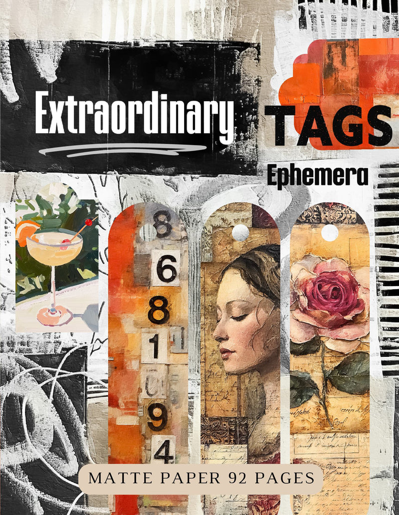 Extraordinary Tags Ephemera Book