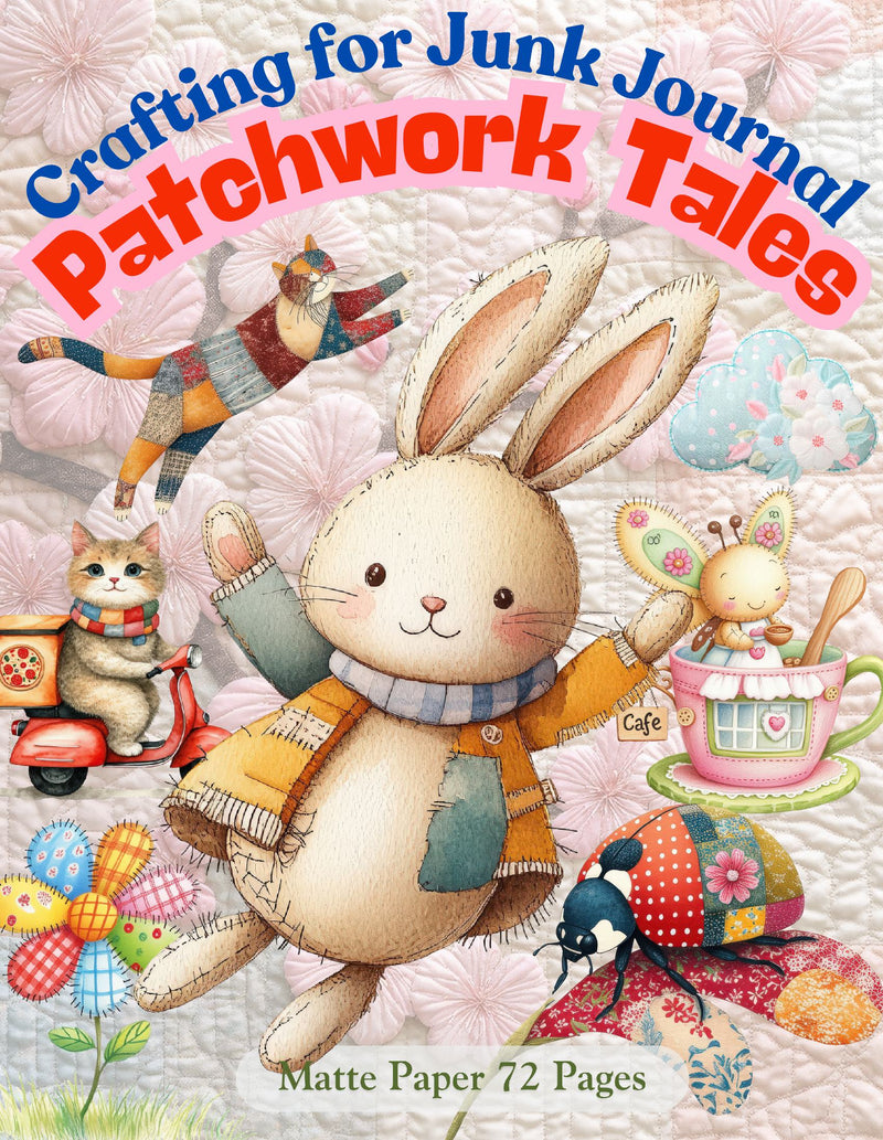 Crafting for Junk Journals Patchwork Tales Ephemera Book