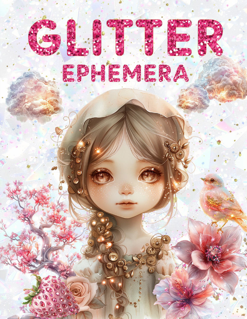 Glitter Ephemera Book