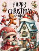Happy Christmas Ephemera Book Vol.1