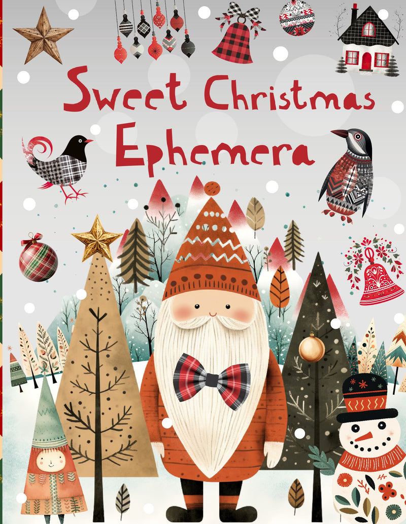 Sweet Christmas Ephemera Book