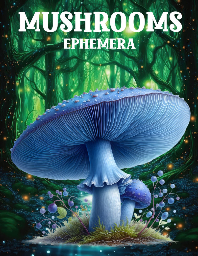 Mushrooms Ephemera Book