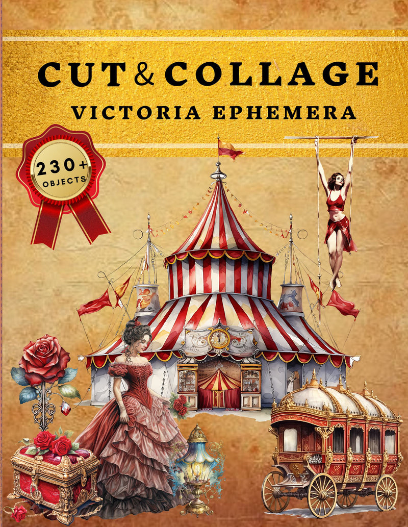 Cut and Collage Victoria Ephemera Book