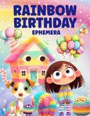 Rainbow Birthday Ephemera Book
