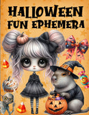 Halloween Fun Ephemera Book