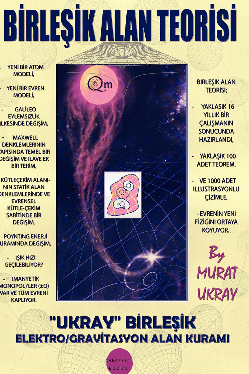 "Birlesik Alan Teorisi: "Ukray" Birlesik Elektro/Gravitasyon Alan Kurami"