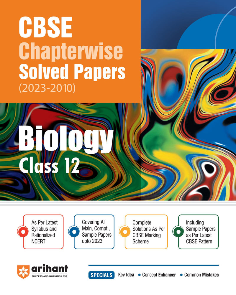 CBSE Chapterwise Solved Papers 2023-2010 Biology Class 12th