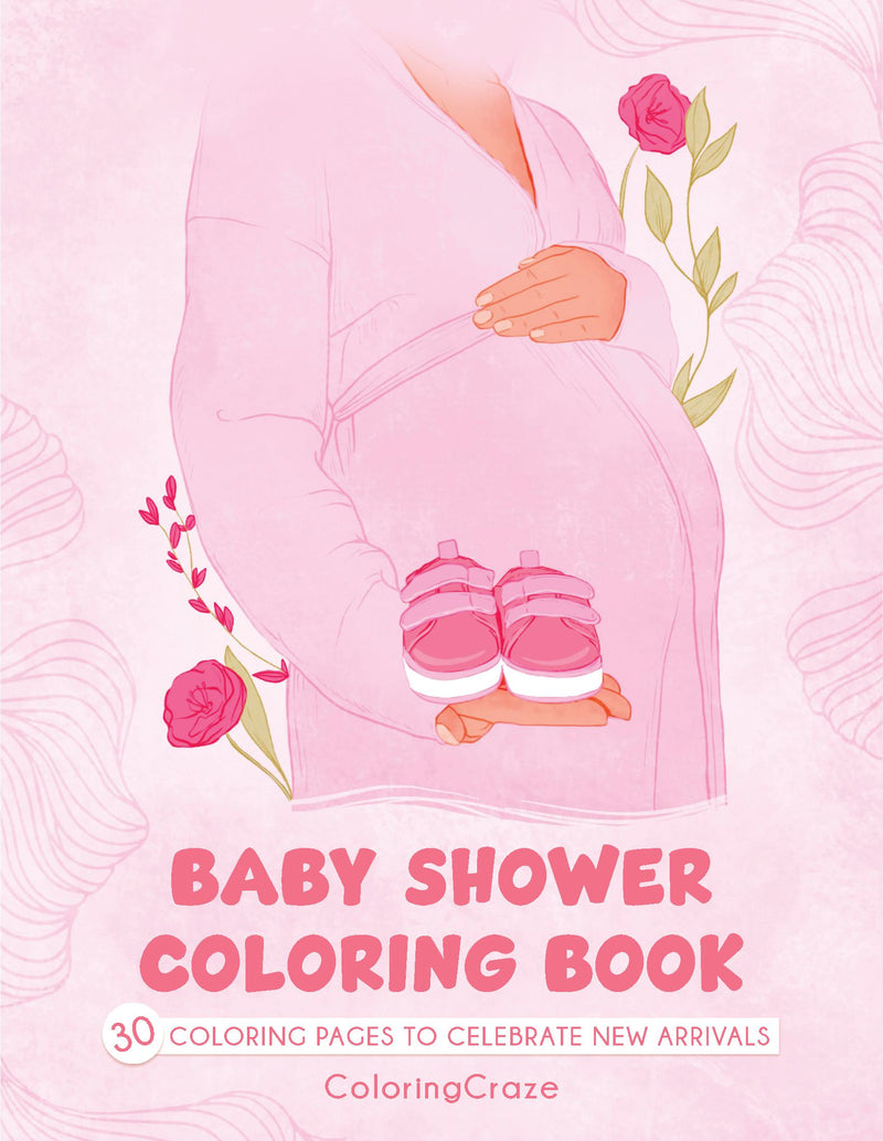 Baby Shower Coloring Book