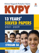 KVPY 13 Years Solved Papers 2021-2009 Stream SA