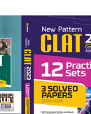 New Pattern CLAT 2023 12 Practice Sets 3 Solved papers (2022-2020)
