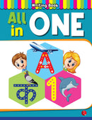ALL IN ONE: Practice Writing Book for English and Hindi