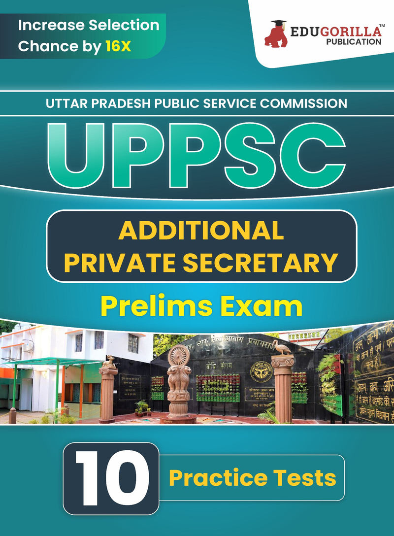 UPPSC Additional Private Secretary Prelims Exam Book 2023 (English Edition) | Uttar Pradesh Public Service Commission | 10 Practice Tests (1500 Solved MCQs) with Free Access To Online Tests
