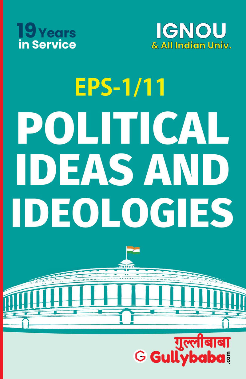 EPS-1/11 Political Ideas And Ideologies