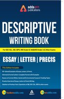 Descriptive Writing Book for SSC and Bank Exams (English Printed Edition)