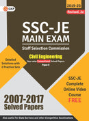 SSC 2020 : Junior Engineer - Civil Engineering Paper II - Conventional Solved Papers (2007-2017)