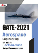 GATE 2021 - Aerospace Engineering - 14 Years' Section-wise Solved Paper 2007-20