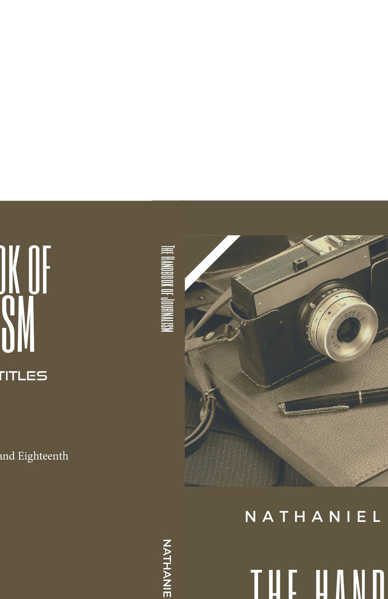 THE HANDBOOK OF JOURNALISM