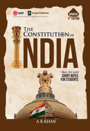 The Constitution of India Bare Act with Short Notes for Students 3ed by A R Khan