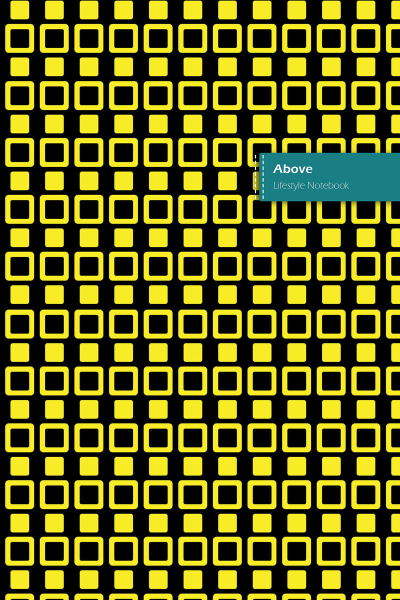 Above Lifestyle Journal, 180 Write-in Pages (90 shts), Wide-ruled Dotted Lines, Spiral Bound, Lay-flat Design